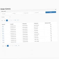 UC202 Order history 2